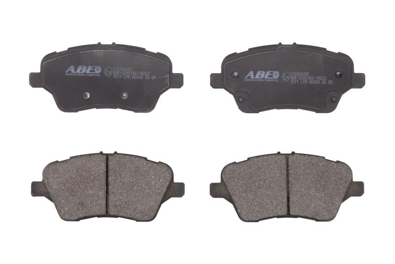 Set placute frana,frana disc FORD TOURNEO COURIER combi (2014 - 2016) ABE C1G064ABE piesa NOUA