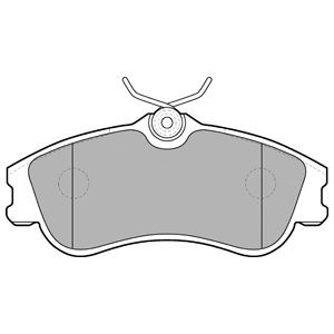 Set placute frana,frana disc FORD TRANSIT bus (E) (1994 - 2000) KRIEGER 0950006412 piesa NOUA
