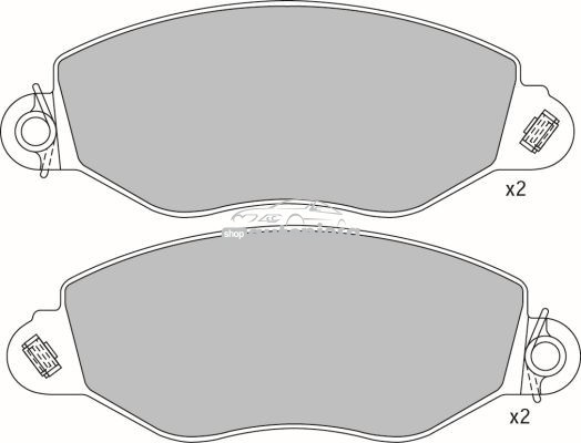 Set placute frana,frana disc FORD TRANSIT bus (FD, FB, FS, FZ, FC) (2000 - 2006) KRIEGER 0950006309 piesa NOUA