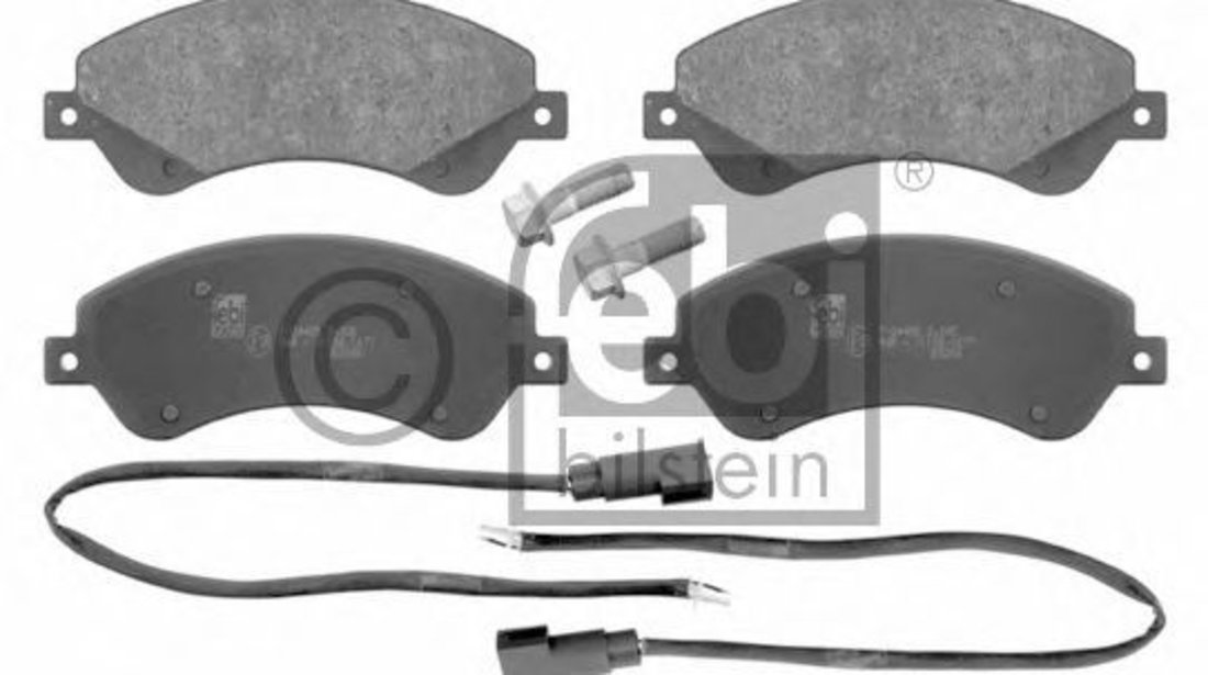 Set placute frana,frana disc FORD TRANSIT bus (2006 - 2014) FEBI BILSTEIN 16673 piesa NOUA