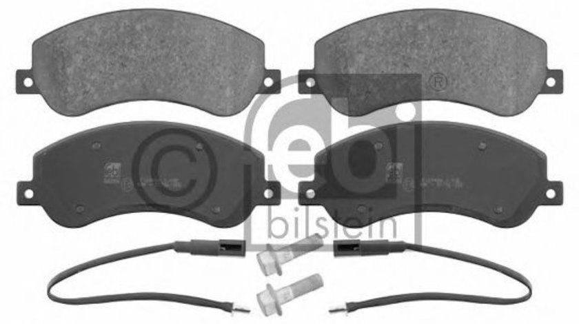 Set placute frana,frana disc FORD TRANSIT CUSTOM bus (2012 - 2016) FEBI BILSTEIN 16637 piesa NOUA