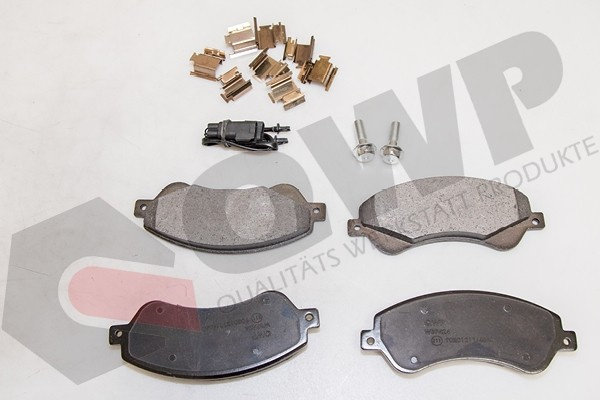 Set placute frana,frana disc FORD TRANSIT platou / sasiu (2006 - 2014) QWP WBP424 piesa NOUA