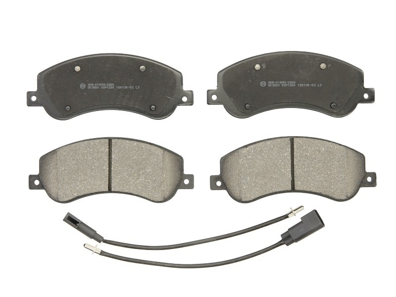 Set placute frana,frana disc FORD TRANSIT caroserie (2006 - 2014) KROTTENDORF KRO1724 piesa NOUA