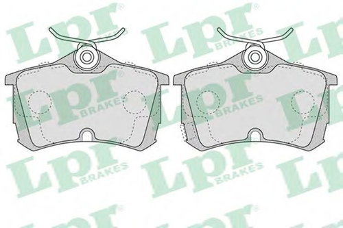 Set placute frana,frana disc HONDA ACCORD VI Hatchback (CH) (1999 - 2002) LPR 05P1037 piesa NOUA