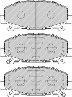 Set placute frana,frana disc HONDA ACCORD VIII TOURER (2008 - 2016) FERODO FDB4270 piesa NOUA