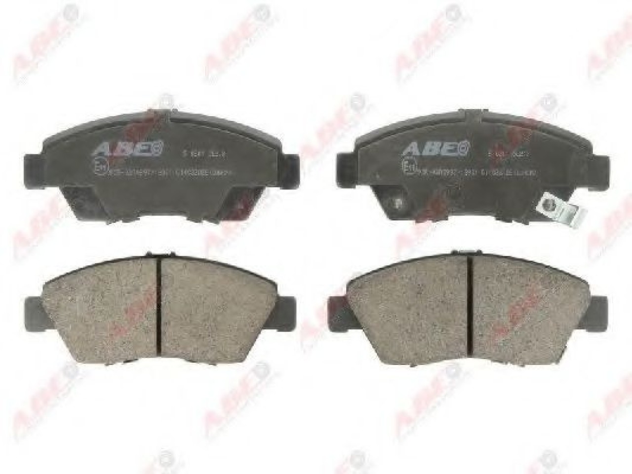 Set placute frana,frana disc HONDA CIVIC VII Cupe (EM2) (2001 - 2005) ABE C14033ABE piesa NOUA