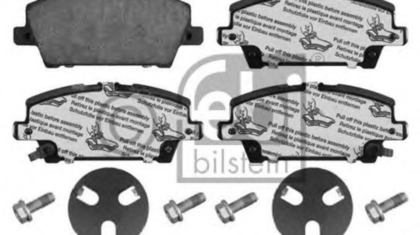 Set placute frana,frana disc HONDA CIVIC VIII Hatchback (FN, FK) (2005 - 2012) FEBI BILSTEIN 16802 piesa NOUA