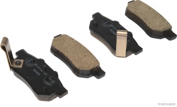 Set placute frana,frana disc HONDA JAZZ II (GD) (2002 - 2008) HERTH+BUSS JAKOPARTS J3614004 piesa NOUA