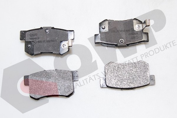 Set placute frana,frana disc HONDA JAZZ II (GD) (2002 - 2008) QWP WBP817 piesa NOUA