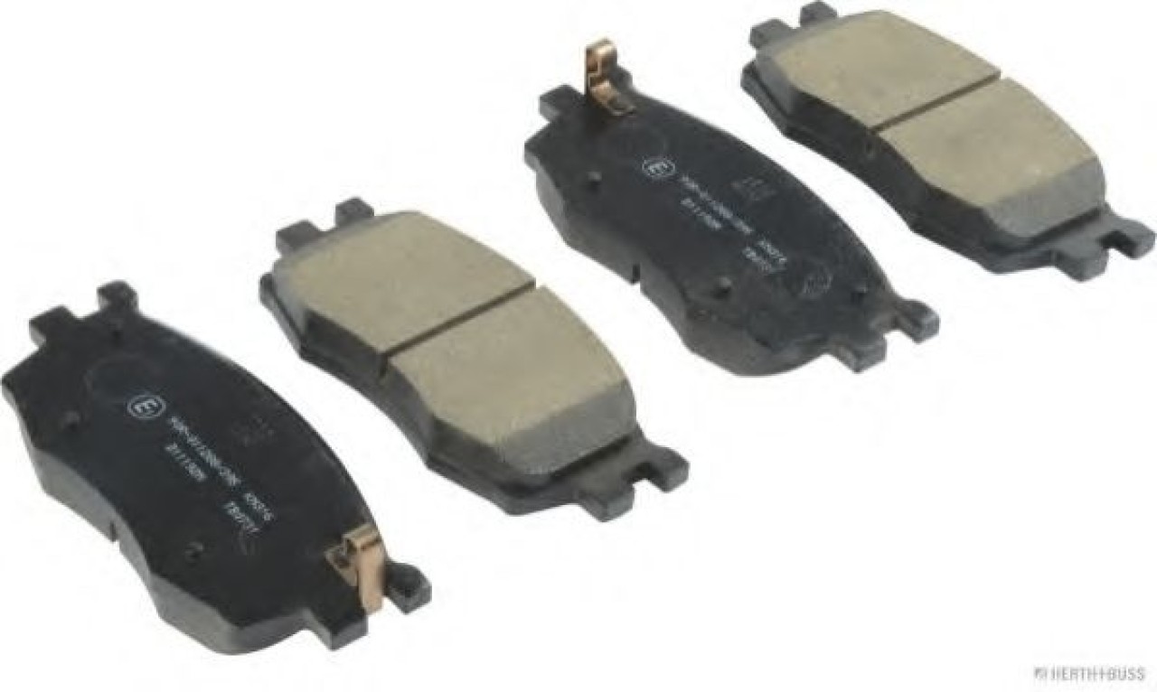 Set placute frana,frana disc HYUNDAI ACCENT III (MC) (2005 - 2010) HERTH+BUSS JAKOPARTS J3600332 piesa NOUA
