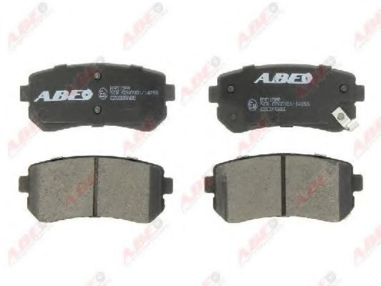 Set placute frana,frana disc HYUNDAI ACCENT III (MC) (2005 - 2010) ABE C20308ABE piesa NOUA