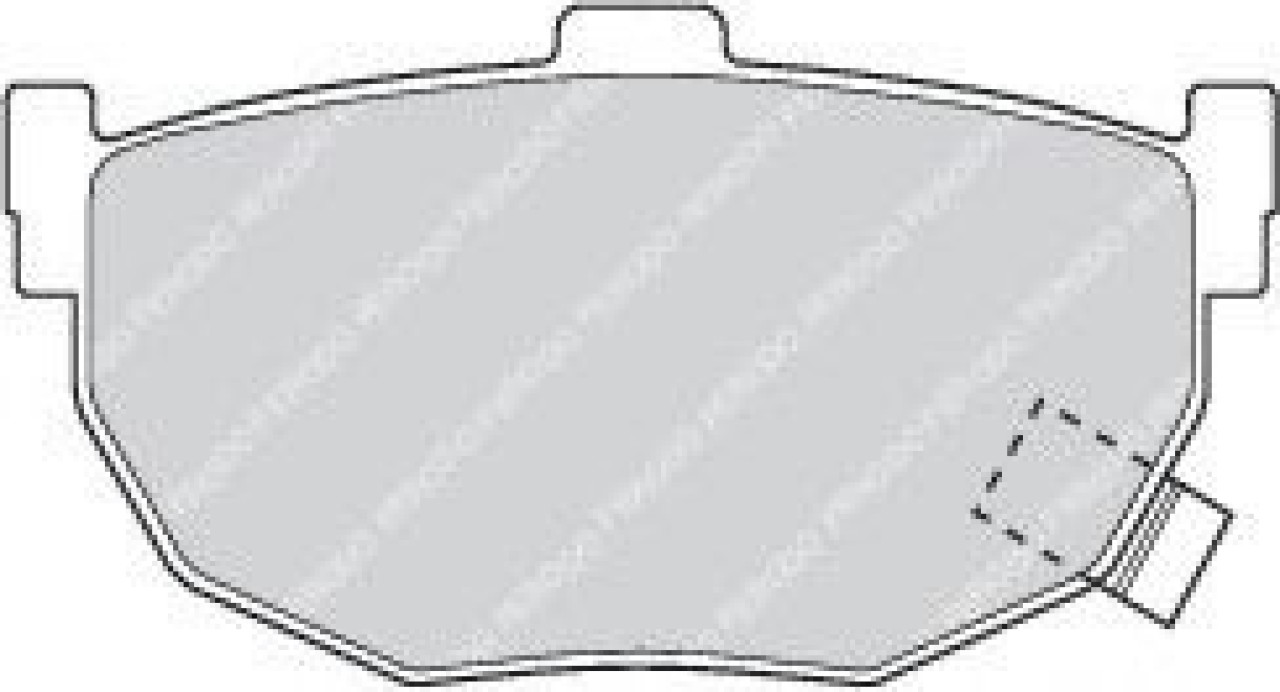 Set placute frana,frana disc HYUNDAI ELANTRA (XD) (2000 - 2006) FERODO FDB638 piesa NOUA
