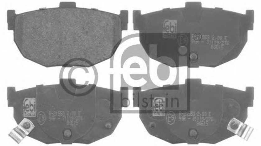 Set placute frana,frana disc HYUNDAI ELANTRA (XD) (2000 - 2006) FEBI BILSTEIN 16676 piesa NOUA