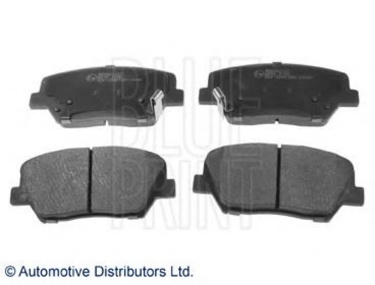 Set placute frana,frana disc HYUNDAI ELANTRA limuzina (MD, UD) (2010 - 2016) BLUE PRINT ADG042137 piesa NOUA