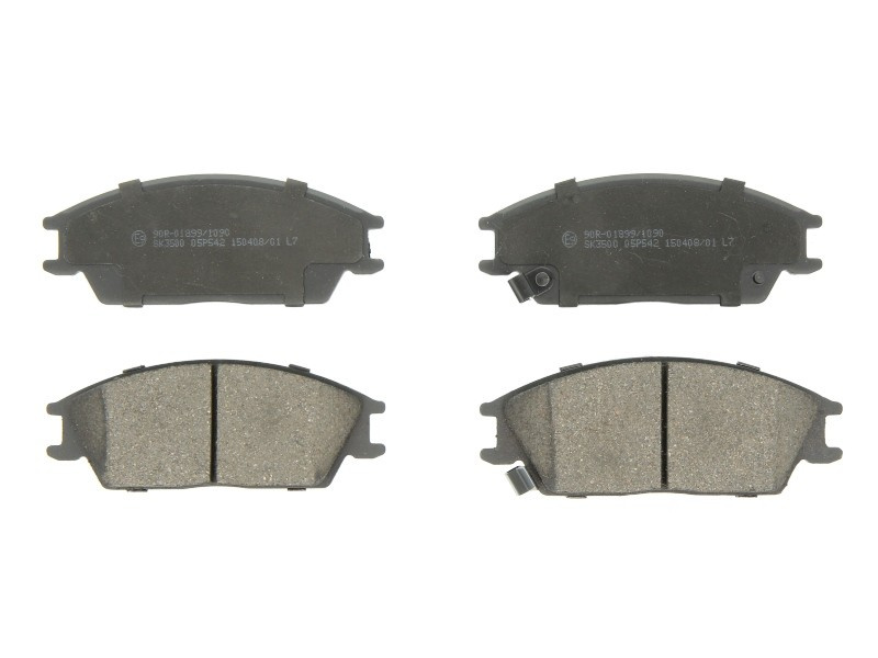 Set placute frana,frana disc HYUNDAI GETZ (TB) (2002 - 2010) JAPANPARTS PA-339AF piesa NOUA