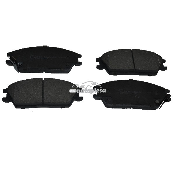 Set placute frana,frana disc HYUNDAI GETZ (TB) (2002 - 2010) PREMIERE FPF.199 piesa NOUA