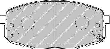 Set placute frana,frana disc HYUNDAI i30 Cupe (2013 - 2016) FERODO FDB1869 piesa NOUA