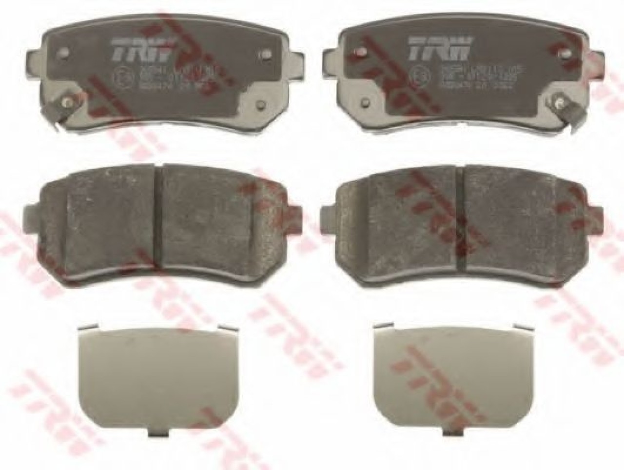 Set placute frana,frana disc HYUNDAI i30 (FD) (2007 - 2011) TRW GDB3474 piesa NOUA