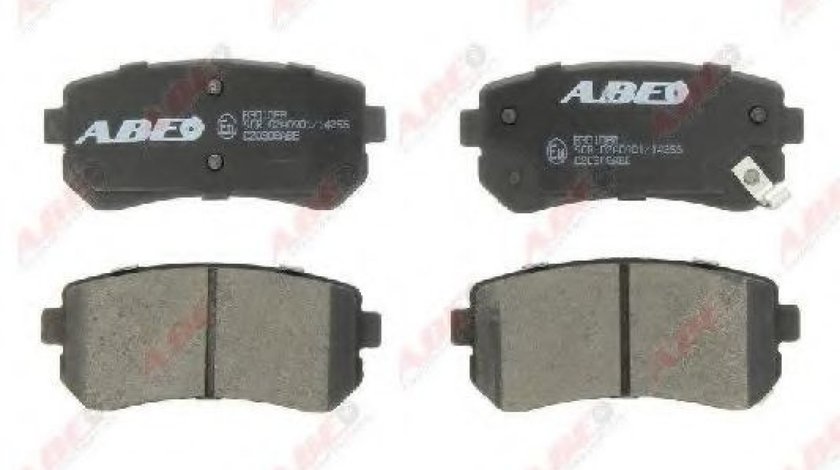 Set placute frana,frana disc HYUNDAI i30 (FD) (2007 - 2011) ABE C20308ABE piesa NOUA