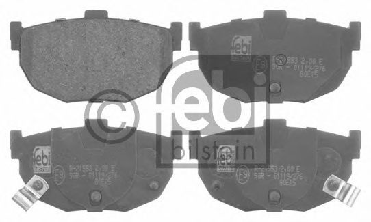 Set placute frana,frana disc HYUNDAI MATRIX (FC) (2001 - 2010) FEBI BILSTEIN 16676 piesa NOUA