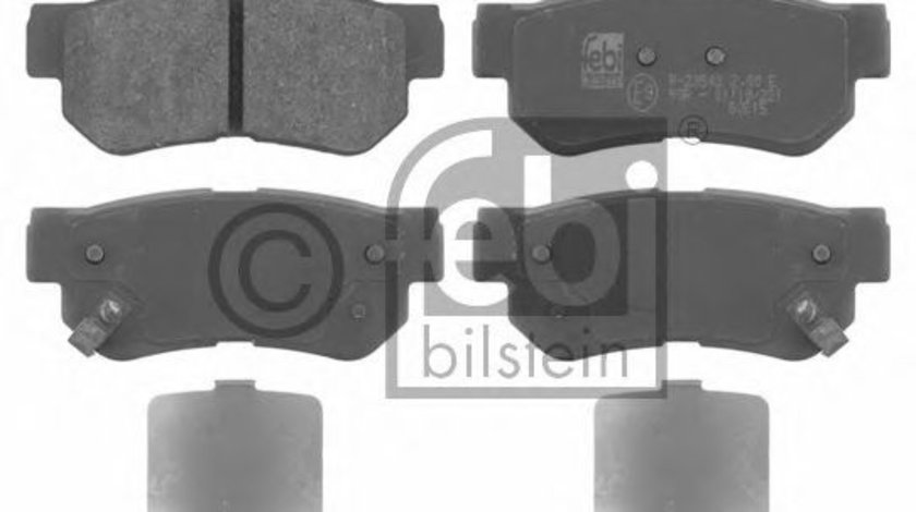 Set placute frana,frana disc HYUNDAI SANTA FE I (SM) (2000 - 2006) FEBI BILSTEIN 16675 piesa NOUA