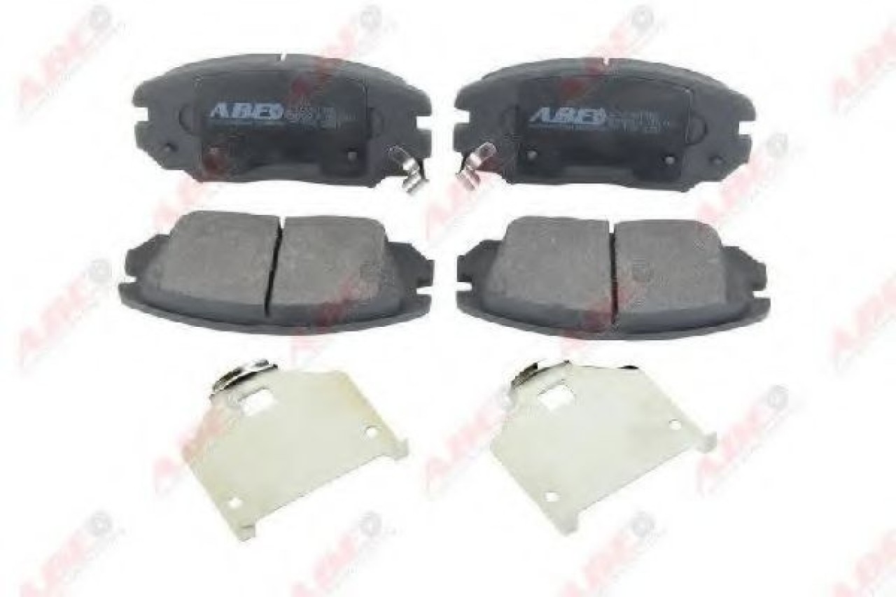 Set placute frana,frana disc HYUNDAI SONATA VI (YF) (2009 - 2016) ABE C10517ABE piesa NOUA