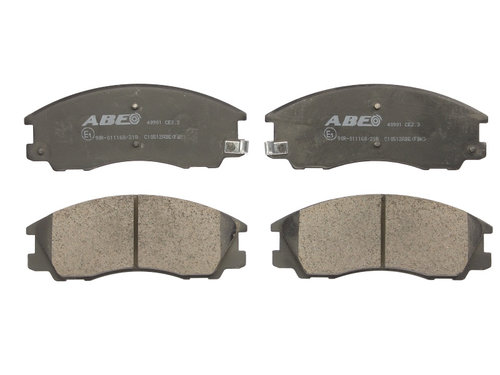 Set placute frana,frana disc HYUNDAI TERRACAN (HP) (2001 - 2006) ABE C10512ABE piesa NOUA