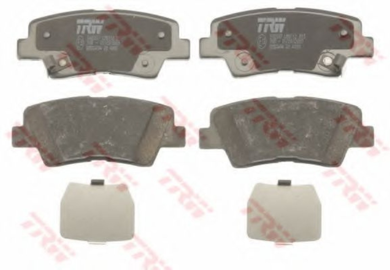 Set placute frana,frana disc HYUNDAI TUCSON (JM) (2004 - 2010) TRW GDB3494 piesa NOUA