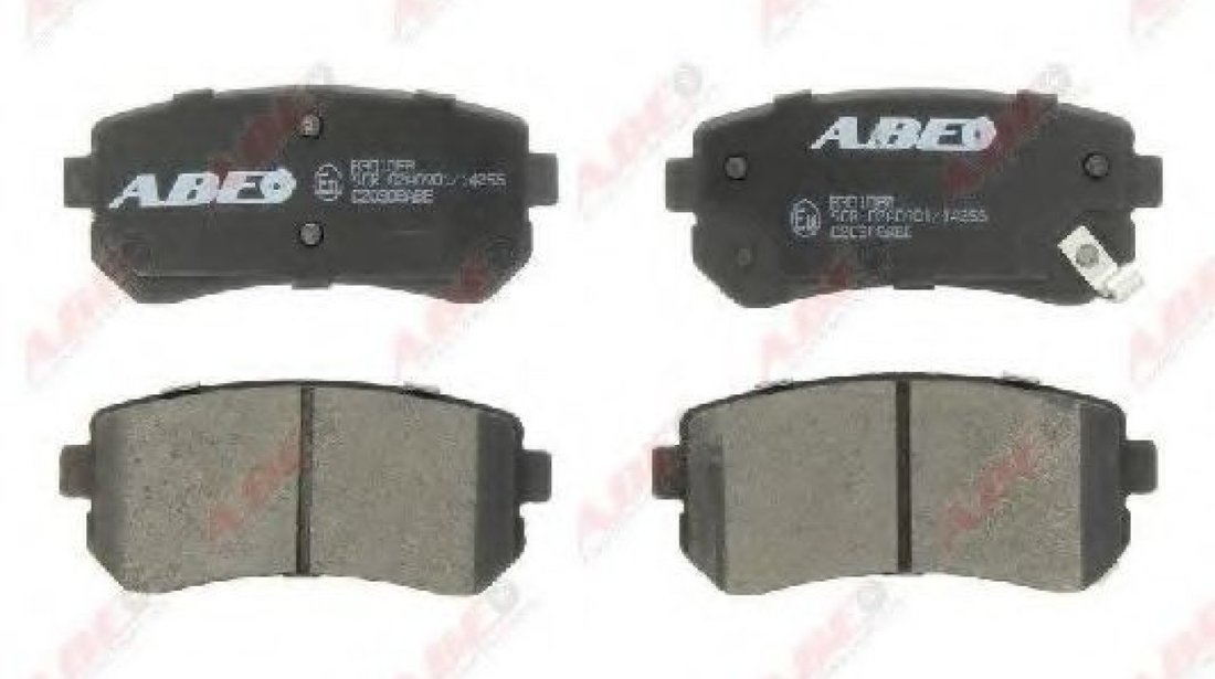 Set placute frana,frana disc HYUNDAI TUCSON (TLE) (2015 - 2016) ABE C20308ABE piesa NOUA