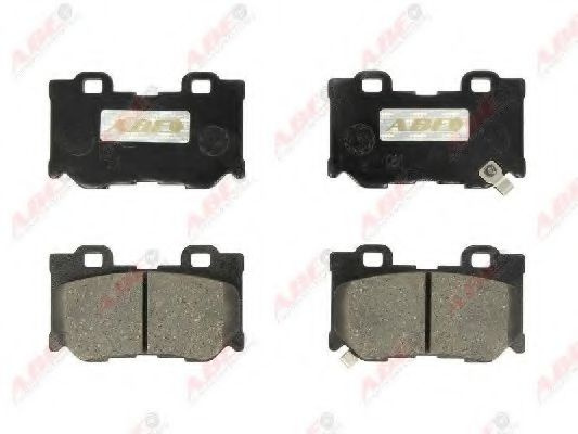 Set placute frana,frana disc INFINITI Q50 (2013 - 2016) ABE C21049ABE piesa NOUA