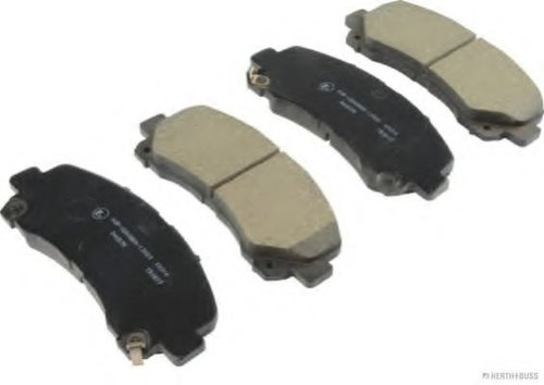 Set placute frana,frana disc ISUZU D-MAX (TFR, TFS) (2012 - 2016) HERTH+BUSS JAKOPARTS J3609008 pies...