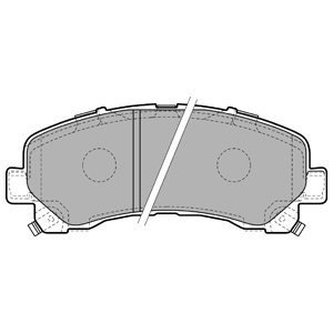 Set placute frana,frana disc ISUZU D-MAX (TFR, TFS) (2012 - 2016) KRIEGER 0950006520 piesa NOUA