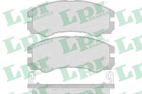 Set placute frana,frana disc ISUZU TROOPER (1998 - 2016) LPR 05P658 piesa NOUA