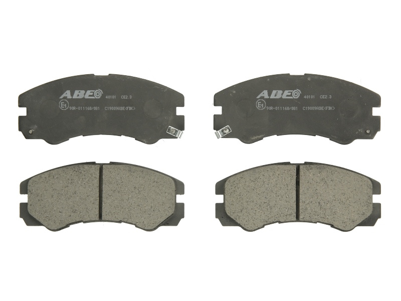 Set placute frana,frana disc ISUZU TROOPER deschis (2000 - 2016) ABE C19009ABE piesa NOUA