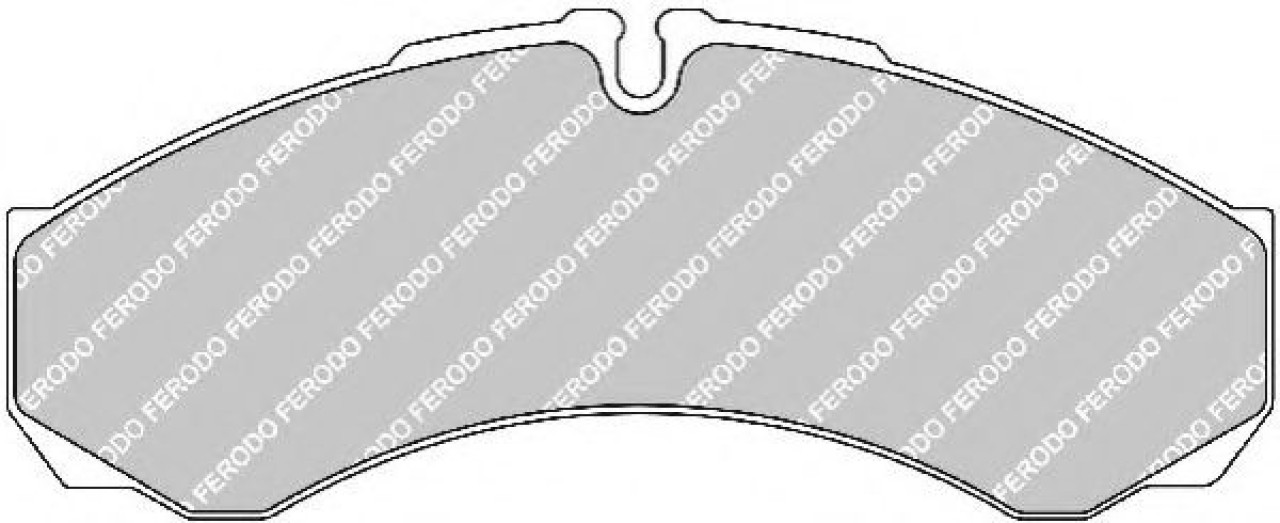 Set placute frana,frana disc IVECO DAILY III bus (1999 - 2006) FERODO FVR1102 piesa NOUA