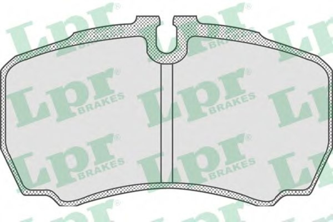 Set placute frana,frana disc IVECO DAILY III platou / sasiu (1999 - 2006) LPR 05P830 piesa NOUA