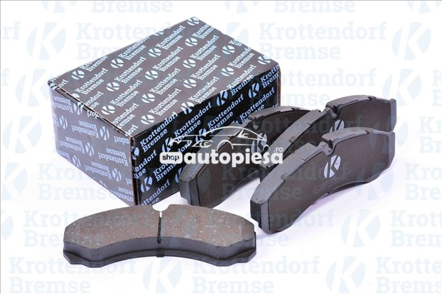 Set placute frana,frana disc IVECO DAILY III platou / sasiu (1999 - 2006) KROTTENDORF KRO1345 piesa NOUA