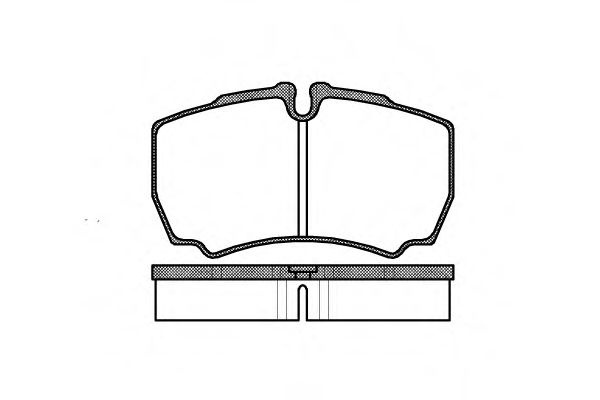 Set placute frana,frana disc IVECO DAILY III caroserie inchisa/combi (1997 - 2007) REMSA 0849.00 piesa NOUA
