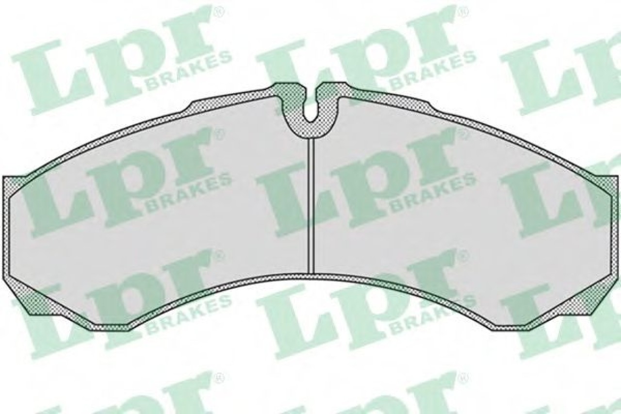 Set placute frana,frana disc IVECO DAILY III platou / sasiu (1999 - 2006) LPR 05P955 piesa NOUA