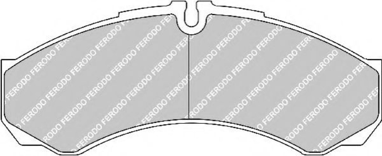 Set placute frana,frana disc IVECO DAILY III caroserie inchisa/combi (1997 - 2007) FERODO FVR1315 piesa NOUA
