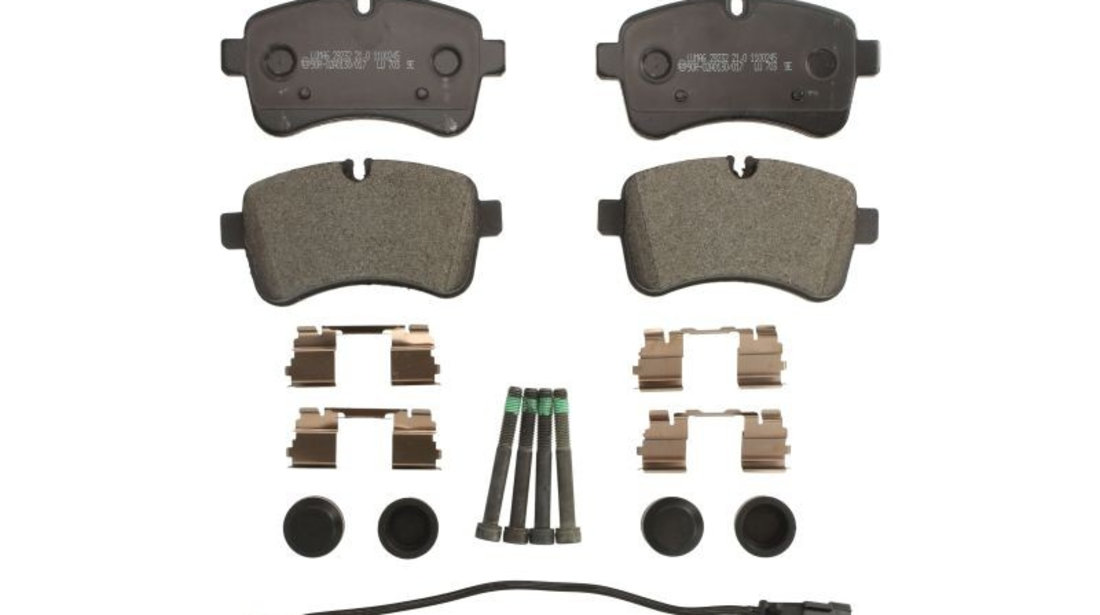 Set placute frana,frana disc IVECO DAILY V platou / sasiu (2011 - 2014) ITN 16-BP1550 piesa NOUA