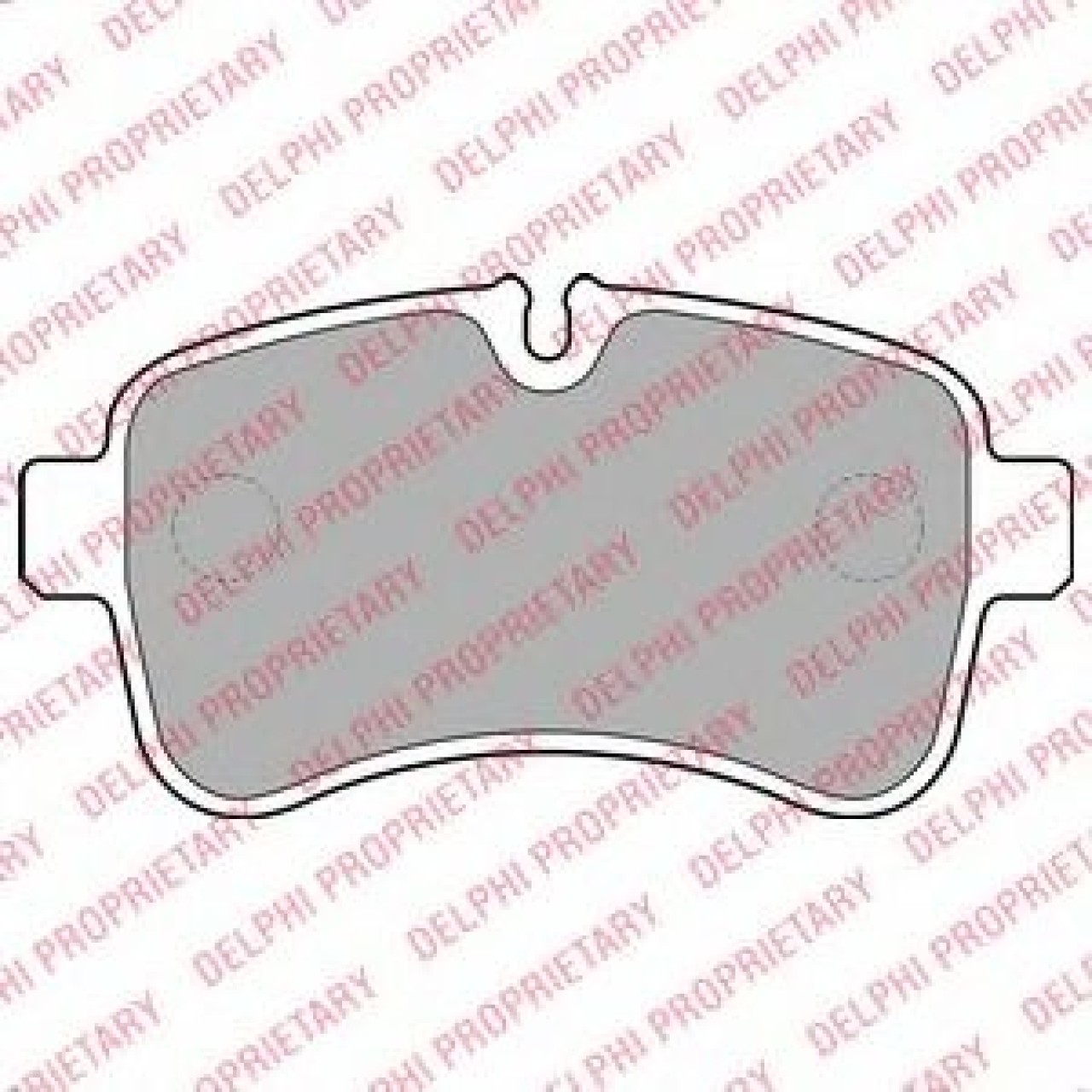 Set placute frana,frana disc IVECO DAILY V caroserie inchisa/combi (2011 - 2014) DELPHI LP2040 piesa NOUA