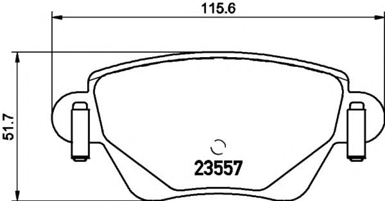 Set placute frana,frana disc JAGUAR X-TYPE Estate (CF1) (2003 - 2009) TEXTAR 2355701 piesa NOUA
