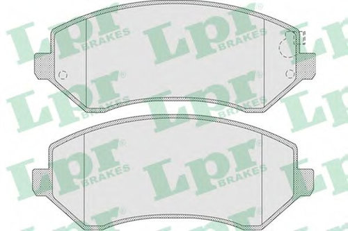 Set placute frana,frana disc JEEP CHEROKEE (KJ) (2001 - 2008) LPR 05P1005 piesa NOUA