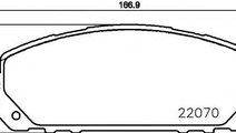 Set placute frana,frana disc JEEP CHEROKEE (KL) (2...