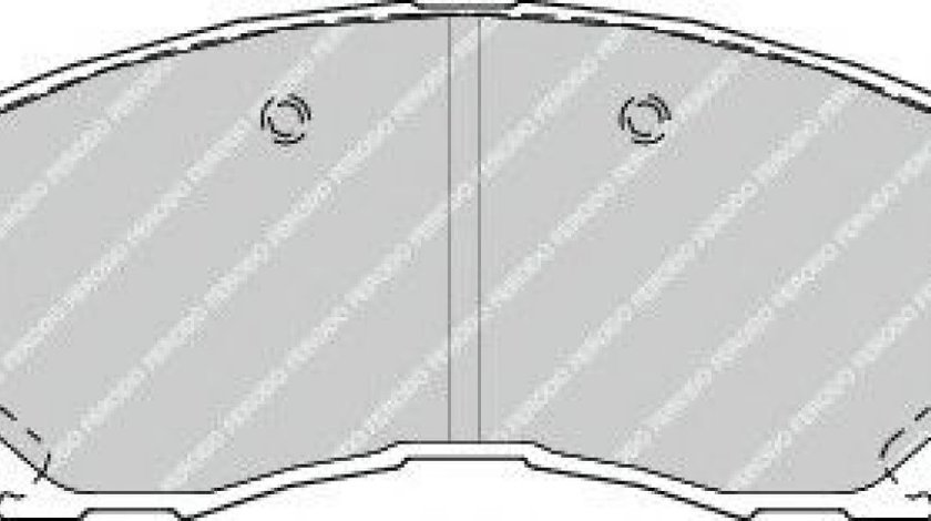 Set placute frana,frana disc JEEP COMPASS (MK49) (2006 - 2016) FERODO FDB4388 piesa NOUA