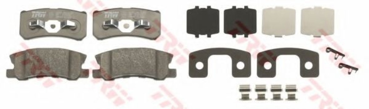 Set placute frana,frana disc JEEP COMPASS (MK49) (2006 - 2016) TRW GDB4600 piesa NOUA
