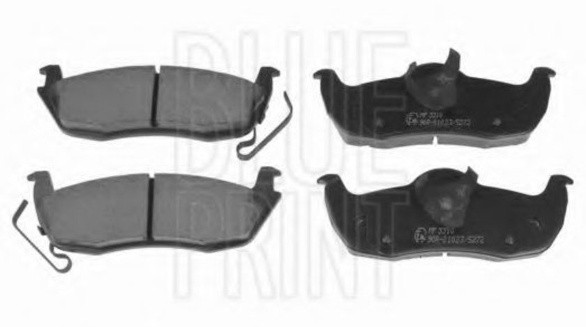 Set placute frana,frana disc JEEP GRAND CHEROKEE III (WH, WK) (2005 - 2010) BLUE PRINT ADA104220 piesa NOUA