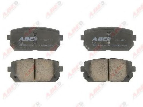 Set placute frana,frana disc KIA CARENS III (UN) (2006 - 2013) ABE C20309ABE piesa NOUA