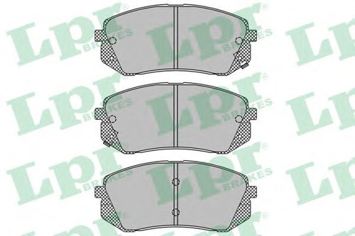 Set placute frana,frana disc KIA CARENS III (UN) (2006 - 2013) LPR 05P1415 piesa NOUA